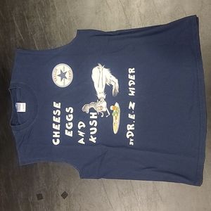 Rare Authentic Taylor Gang Wiz Khalifa Tank top blue L